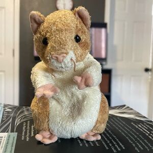 Hamster beanie baby